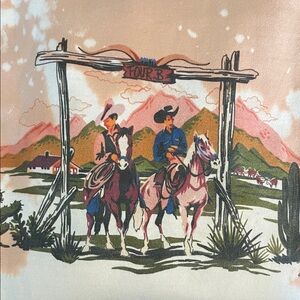 Western Theme Graphic Sweatshirt